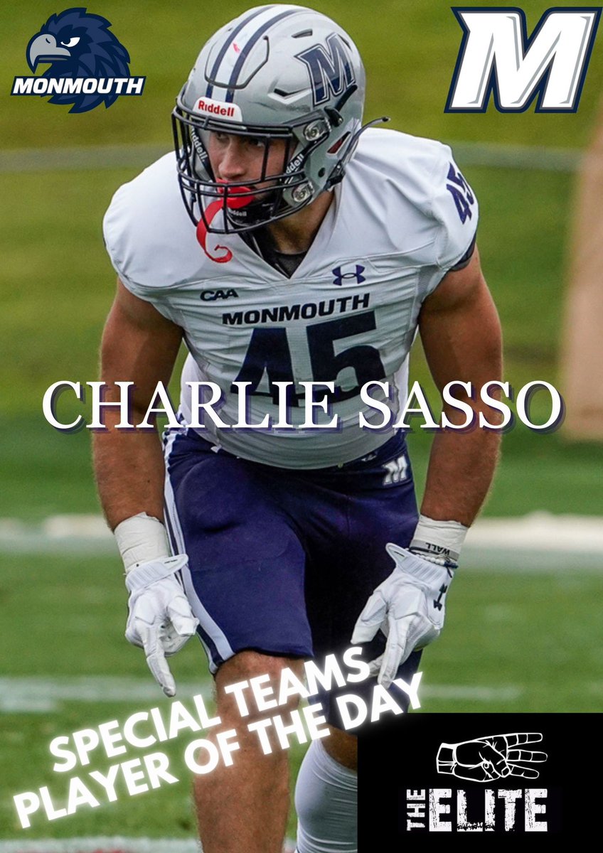 Practice #11 Special Teams Player of the Day‼️‼️ #TheElite #FlyHawks
@CharlieSasso