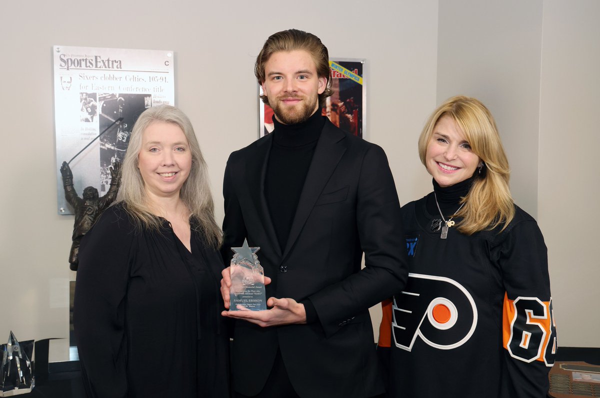 NHLFlyers's tweet photo. A well deserved honored for all of our Orange & Black recipients. #LetsGoFlyers https://t.co/BkGBDoVfmO