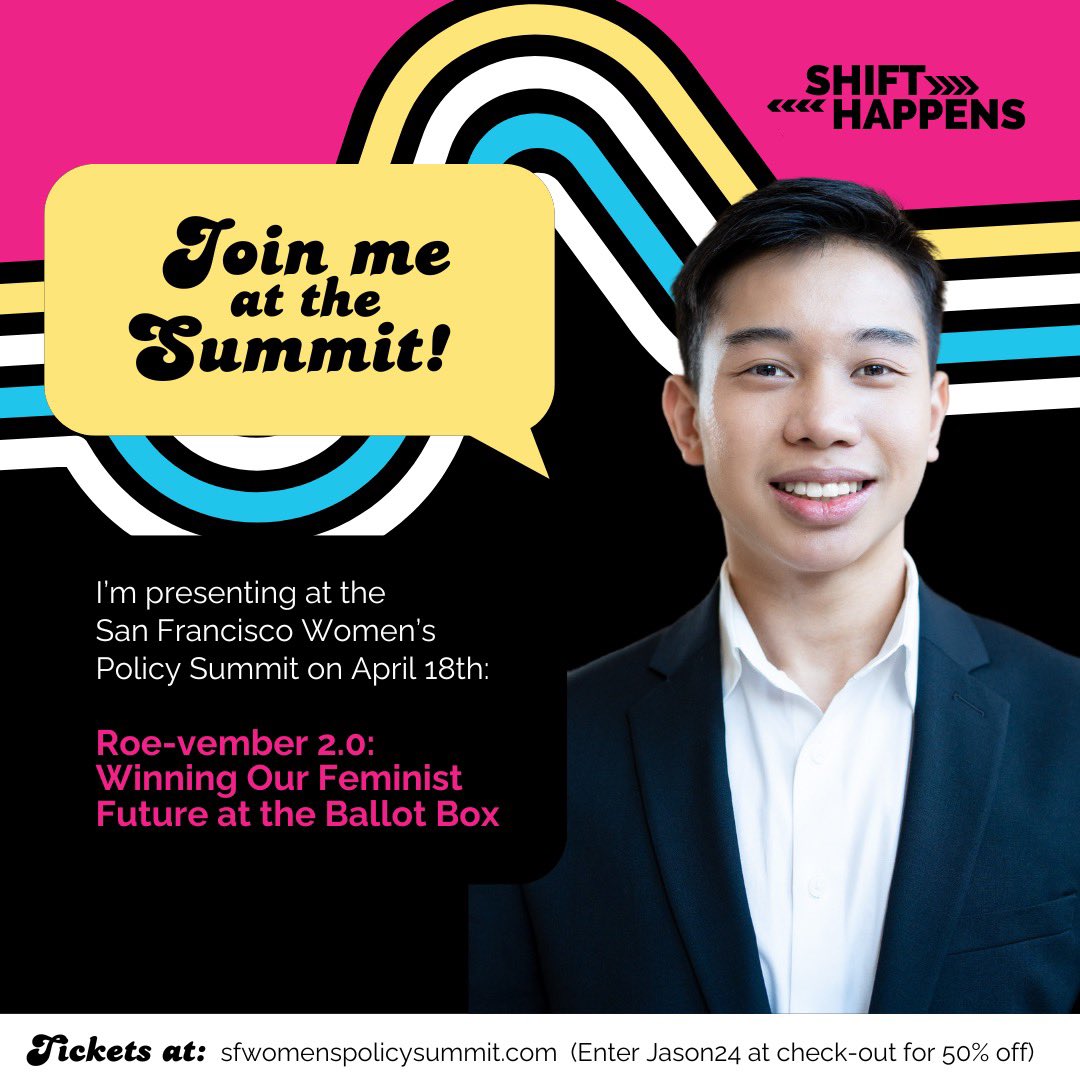 We are so excited for our very own LAO/D7 Youth Commissioner Jason Fong participating at the @sfdosw Shift Happens Conference! We are pumped to talk about all things youth civic engagement and Vote16 advocacy! 🏛️🗳️✨