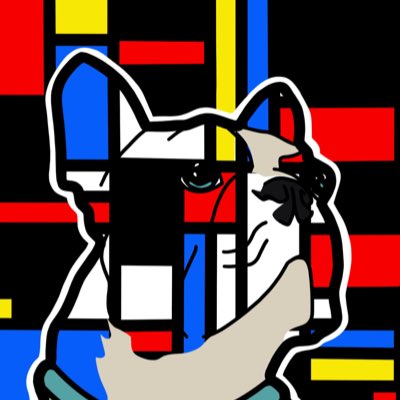 #NouvellePhotoDeProfil #newprofilpic #NFT #NFTS #nftcommunity #adoptadoc #mondrian