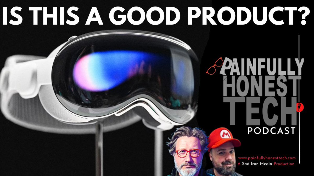 There's a new episode of the Painfully Honest Tech Podcast over on the NEW PODCAST CHANNEL!!! Go watch the episode and hit the subscribe button. Pass it on.
youtu.be/Zd8aWtXuYDo?si…