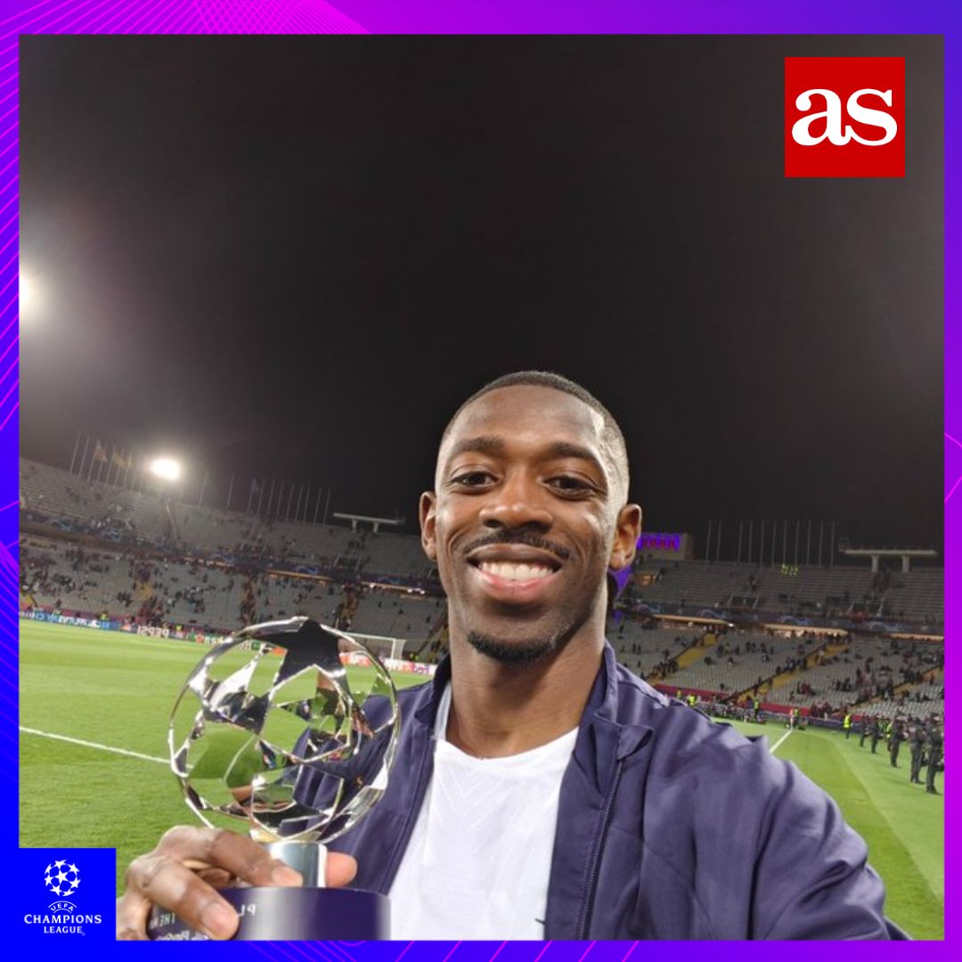 diarioas's tweet photo. 🦟 MVP 

🔥 𝘿𝙚𝙢𝙗𝙚́𝙡𝙚́  𝙃𝘼 𝙑𝙐𝙀𝙇𝙏𝙊 𝙮 𝙡𝙤 𝙝𝙖𝙘𝙚 𝙥𝙖𝙧𝙖 𝙩𝙪𝙢𝙗𝙖𝙧 𝙖𝙡 𝘽𝙖𝙧𝙘̧𝙖 🔥

🏆 #ChampionsLeague #UCL #FCBPSG
📡 https://t.co/Hl2ac5FH2Y https://t.co/7XwlvWXX6K