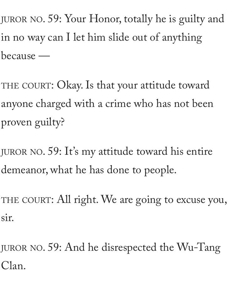 When do we get the Martin Shkreli-style jury selection transcript??