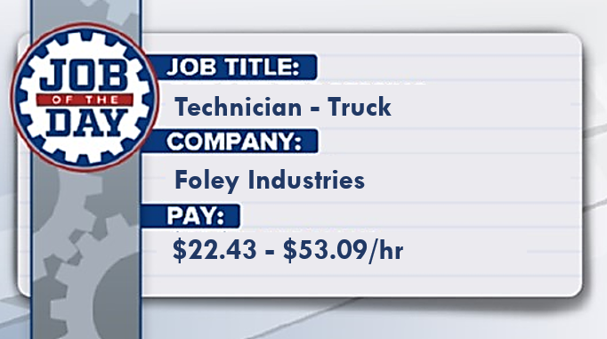 Gear up for a successful future with Foley Industries! 

They are looking for a Technician to join their team.
Apply today: kansasworks.com/jobs/12889596 #JobOftheDay