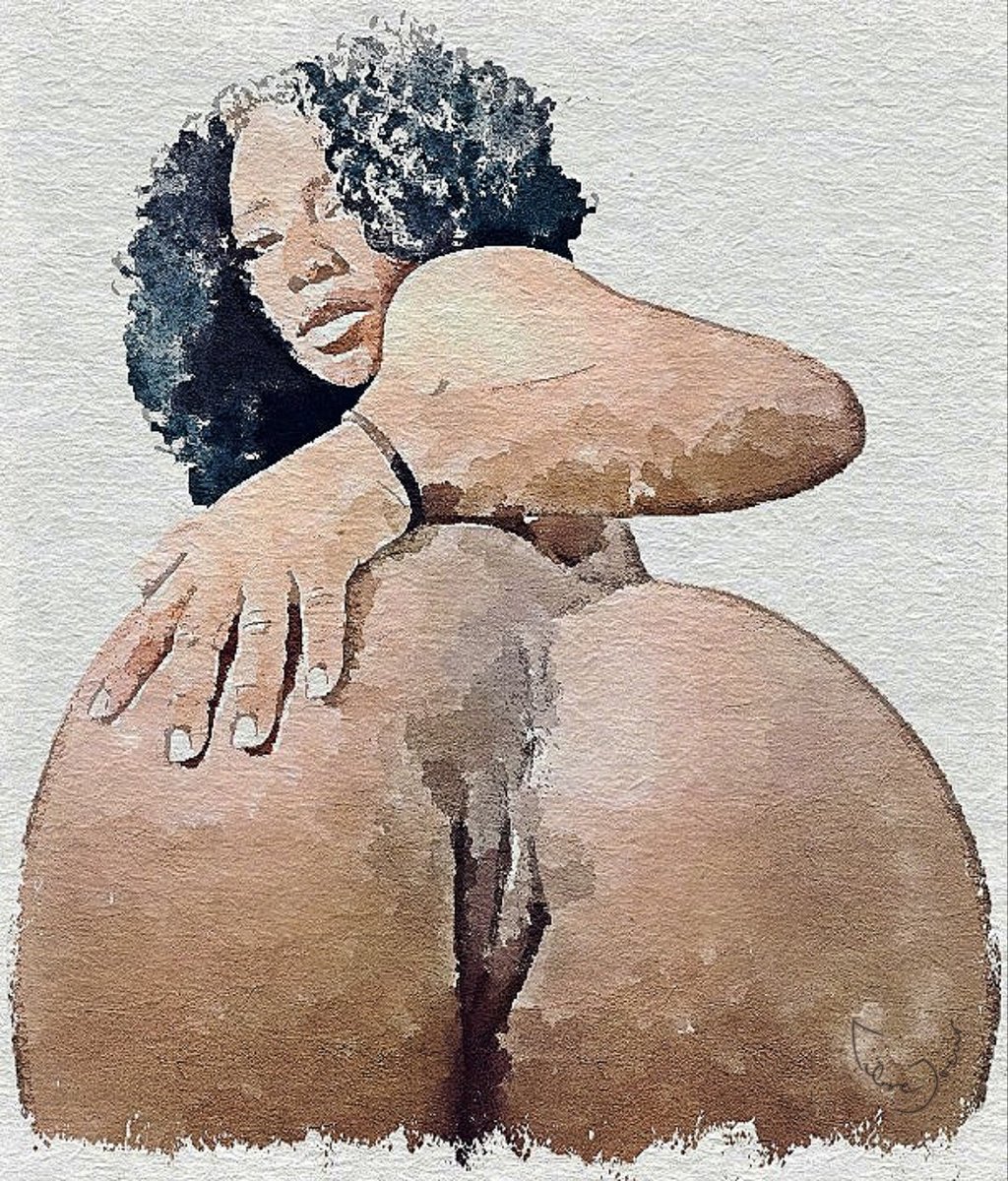 Gorgeous artwork here from <a href="/LibreJouir/">Libre Jouir - 🎨🔞</a>. A really beautiful picture, with extra appeal as a watercolour. The artist really has created something memorable here. Indeed... You won't forget this!