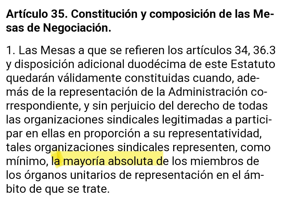Mañana será la vista ante la demanda que interpusimos por la formación ilegal de la MGN al incumplir la mayoría absoluta que el Trebep, exige para la constitución de dicho órgano. Defenderemos que tod@s l@s trabajador@s tengan representación, la que eligieron en las urnas. 💪💪💪