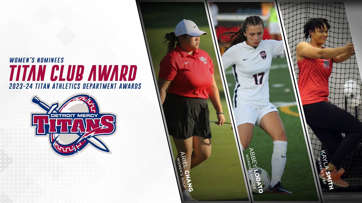 Here are the honored Titans for the 2024 Titan Club Award

Awarded to a male and female upper-class student-athlete on the merits of athletic performance and academic excellence.

#DetroitsCollegeTeam #TheTommys