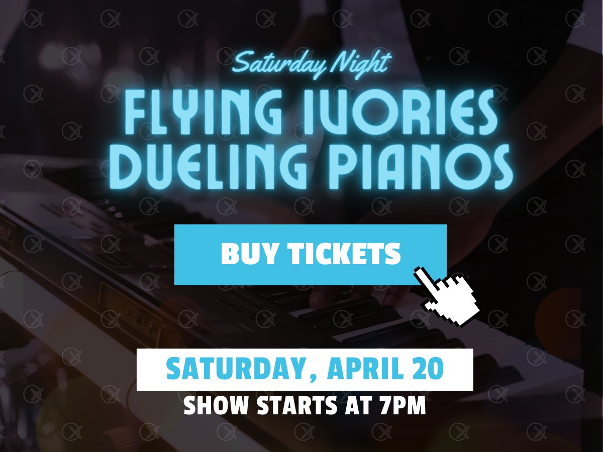 The Flying Ivories are flying into Old Ox for a live dueling pianos show that is part music, part comedy and all fun! Grab your tickets before they sell out! duelingpianosatoldox.eventbrite.com