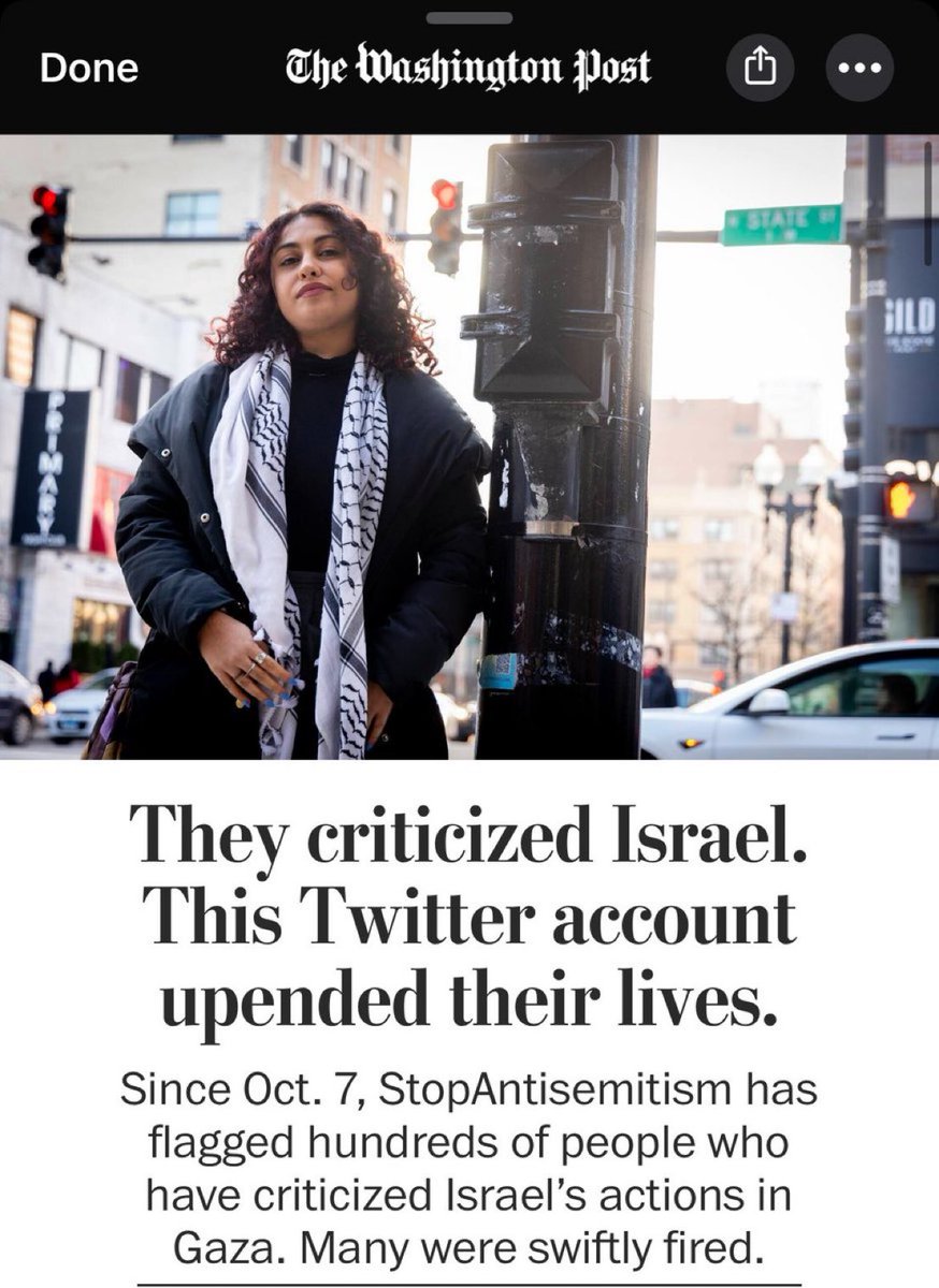 Not really a surprise that the pro-Hamas Washington Post would frame open anti-Semitism as criticizing Israel.