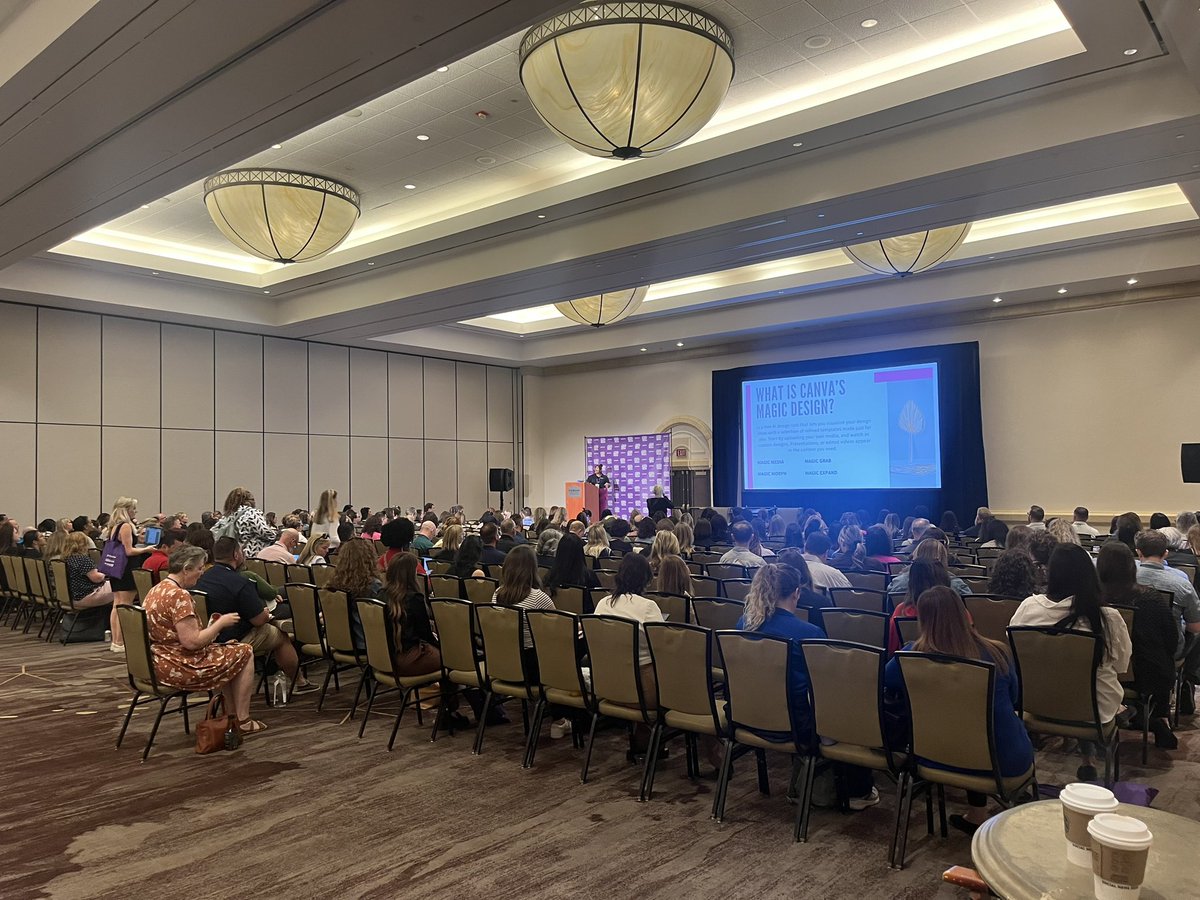 Here are some photos from #GSMCON2024’s #SocialGov Speed Session, “Canva's AI Image Tools for Government Social Media” with Anndrea Harris (@whooann_ ). Lots of great info shared, thanks Anndrea! #TogetherGSM