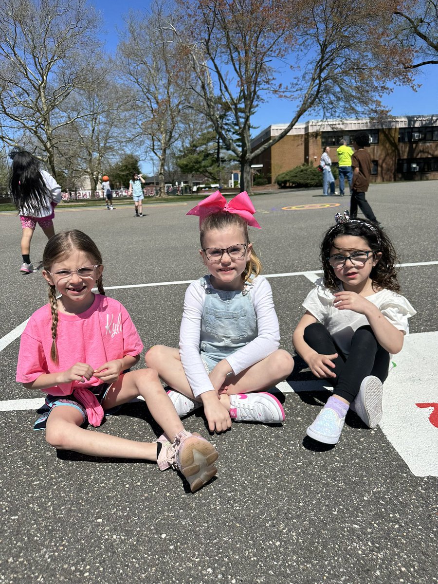 Recess fun with first grade!