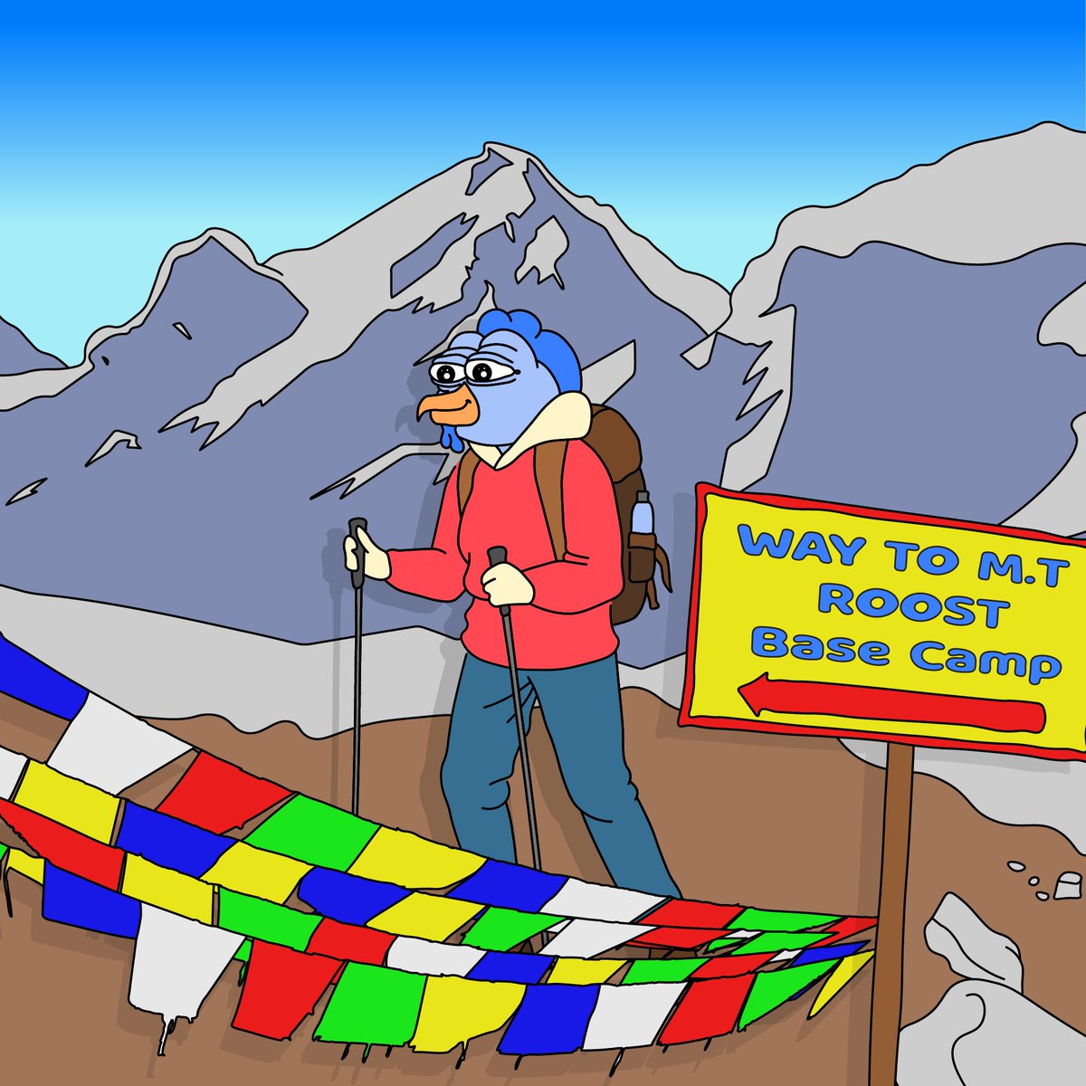 We are only at Base Camp 

$ROOST 🐔