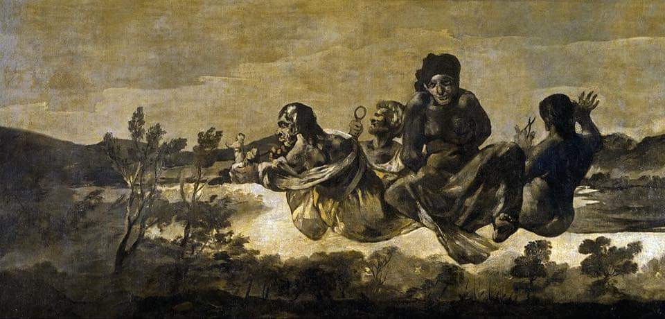 Átropos. Las Parcas. Goya.