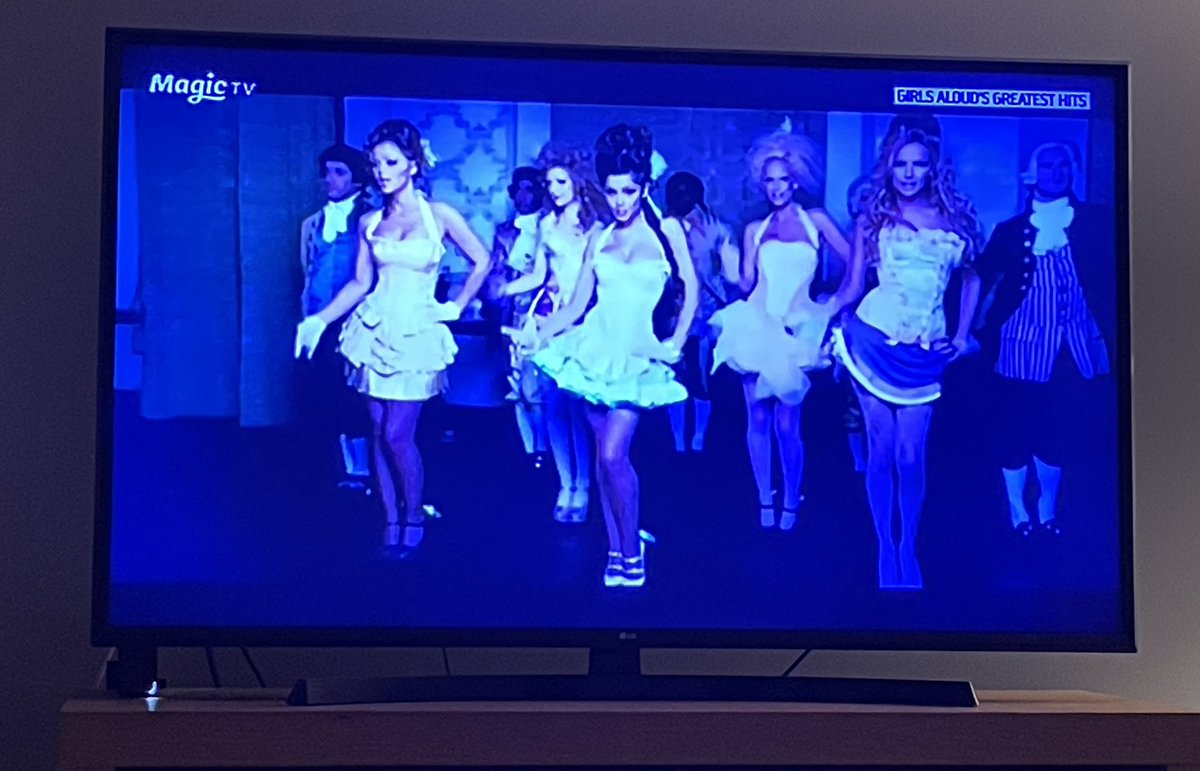 Magic TV is currently showing the greatest hits of Sugababes and Girls Aloud. As you were.