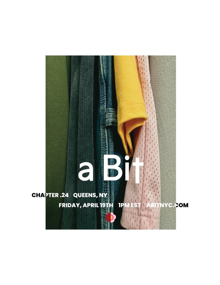 abitnyc's tweet photo. Chapter .24 
IDENTITY CHASERS ONLY
Friday, April 19th at 1PM EST.
Email subscribers will be getting early access.
#abitnyc https://t.co/yckaTYs63p