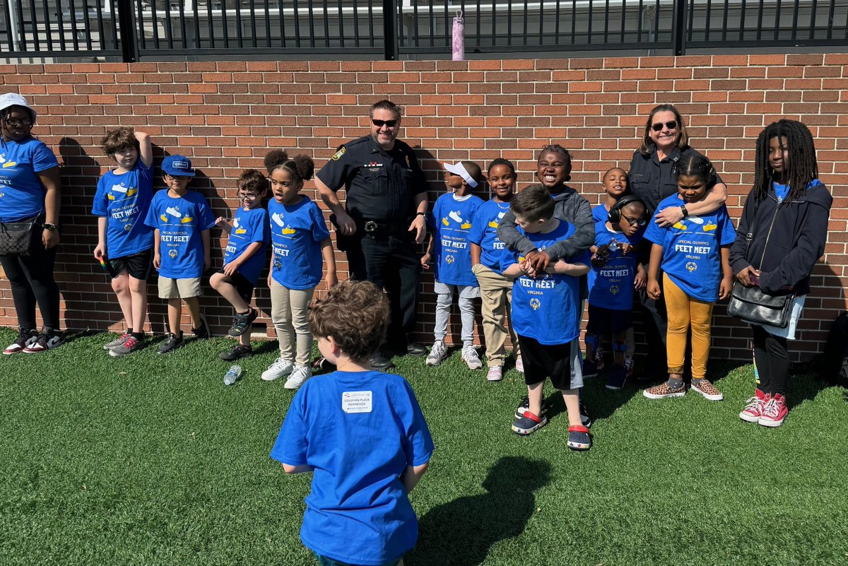 The VBSO had a great time today at @ODU kicking off festivities leading up to the @SOlympicsVA summer games with other law enforcement departments from across the region including the @VBPD. SO athletes are near and dear to our hearts. Thanks to everyone who came out Tuesday.