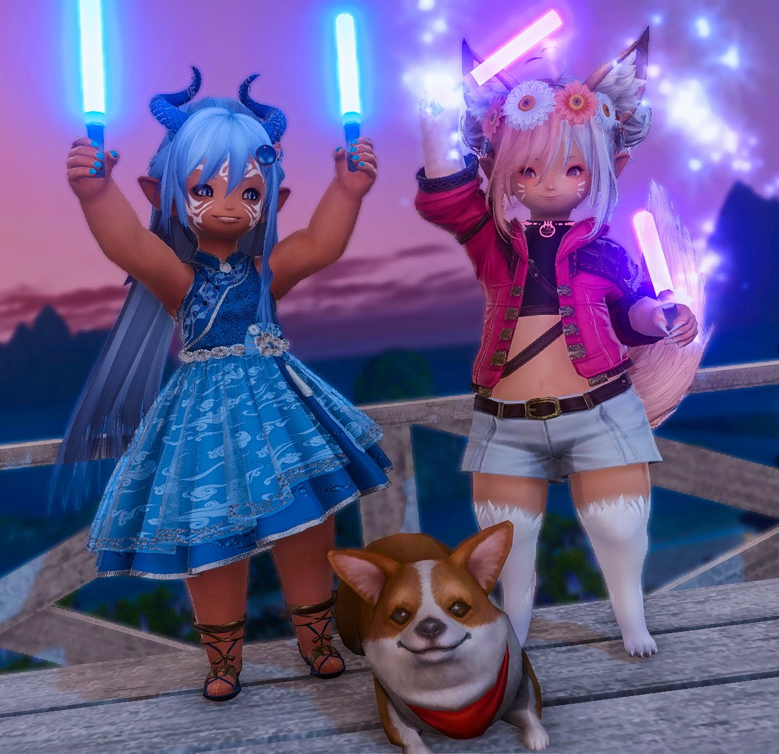 Wooo 700 followers thank you all so much!! To celebrate i'm gonna do a dawntrail giveaway!
Rules:
-Must be following me
-Like and retweet this tweet
-2 winners first place wins dawntrail collector edition and 2nd place wins dawntrail standard 
-Entries end April 23rd