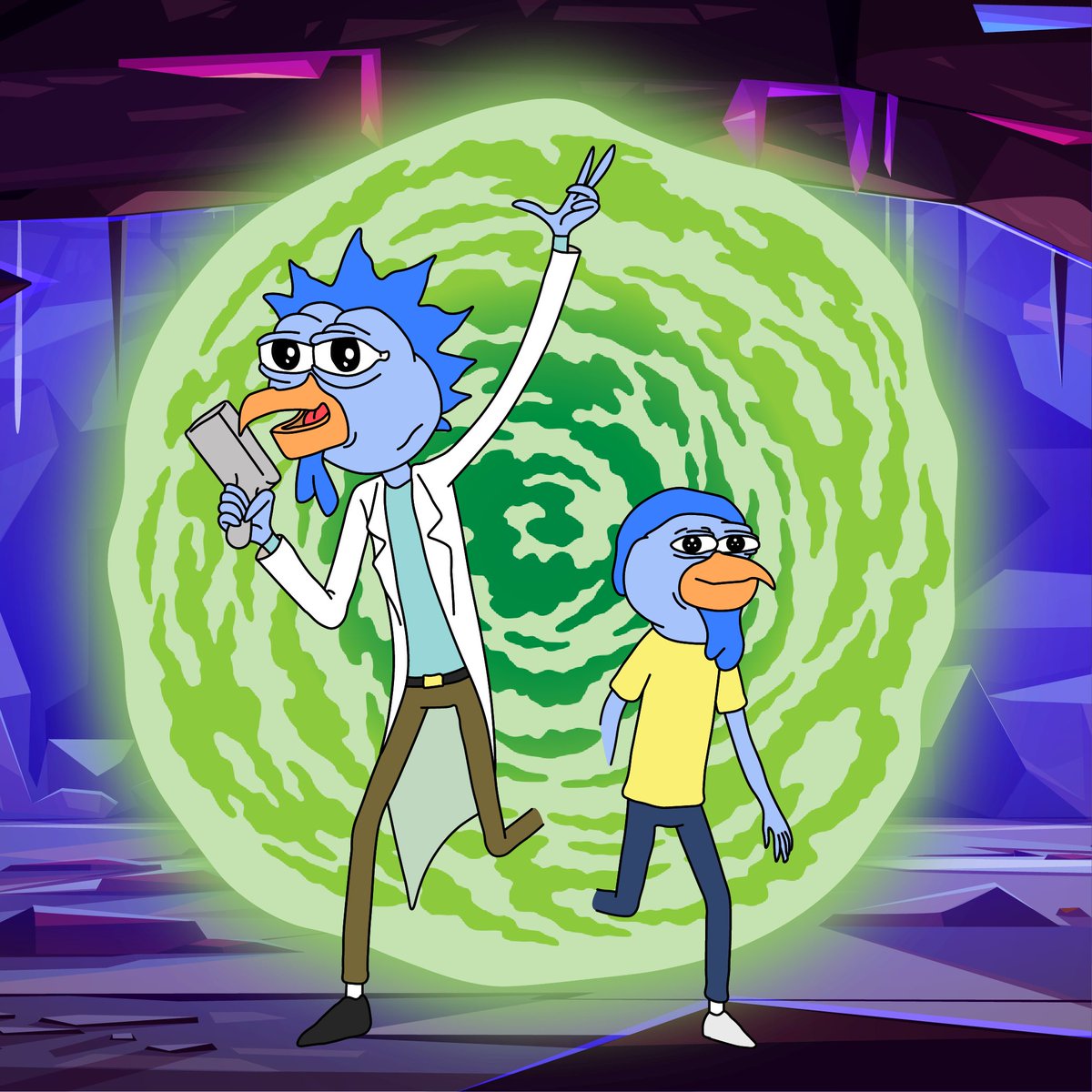 Wubba Lubba Dub Dub! 

$ROOST 🐔