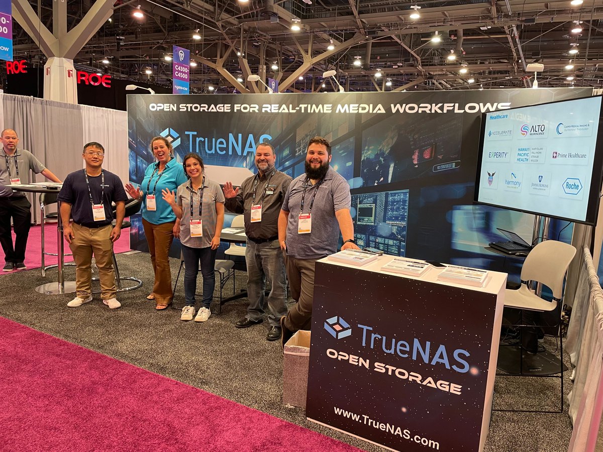 Wish you were here! iXsystems is here at NAB and we want to meet you. Stop by and say to our team at booth #4147. Use offer code NS5542 when registering for a free pass.
