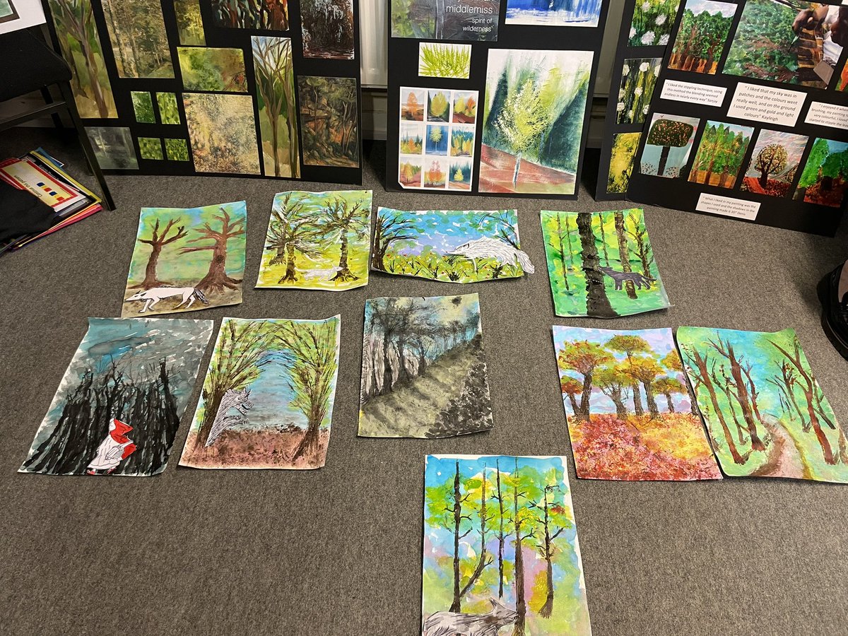 Kate_Fleming1's tweet photo. Brilliant inset from @PrimaryMatters1 today. So inspiring, can’t wait to get started on ‘Into the Woods’ 🌲 https://t.co/cMafeqbiuc