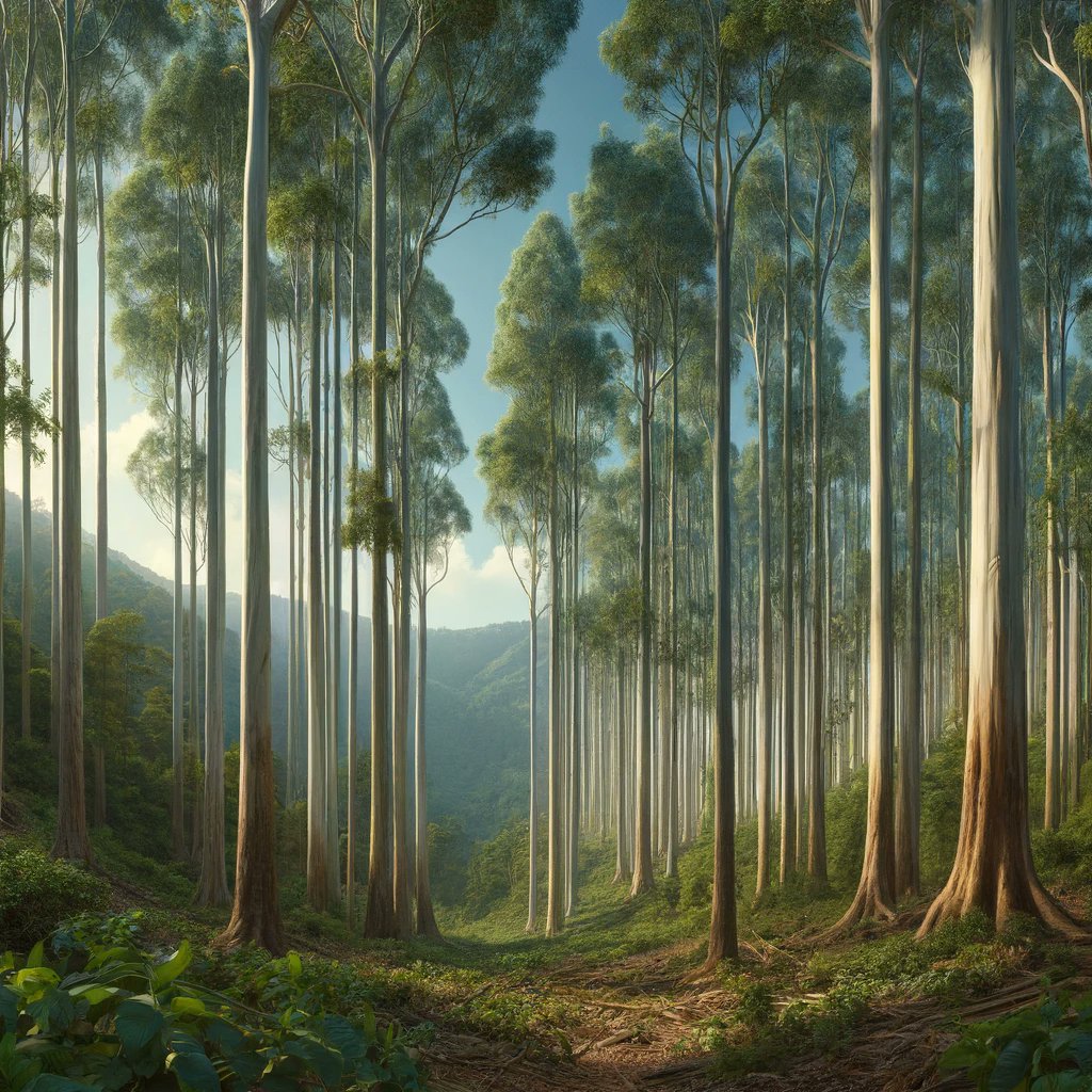 0xmindfulliving's tweet photo. Although a Tree, How is Eucalyptus a Threat to the Natural Biosphere?
1. Water Depleters: Eucalyptus trees drink a lot!
Their deep roots suck up groundwater, reducing availability for native plants and local communities.

2. Soil Spoilers: These trees change the soil around them, making it acidic and nutrient-poor. This harsh environment pushes out native flora, reducing plant diversity.

3. Biodiversity Killers: Eucalyptus can create vast monocultures, dominating the landscape and leaving little room for the rich biodiversity of the Western Ghats, one of the world's top biodiversity hotspots.

4. Invasive Tendencies: Fast-growing and hardy, eucalyptus trees can quickly overrun native ecosystems, transforming diverse habitats into single-species stands.

5. Fire Risks: Loaded with flammable oils, eucalyptus can turn a forest into a tinderbox. In an area like the Western Ghats, that’s not just dangerous—it’s potentially catastrophic.

Restoring the Western Ghats involves removing these threats and bringing back native vegetation, improving water retention, and supporting local wildlife. It's all about balance and resilience!✨
@wildsherpas