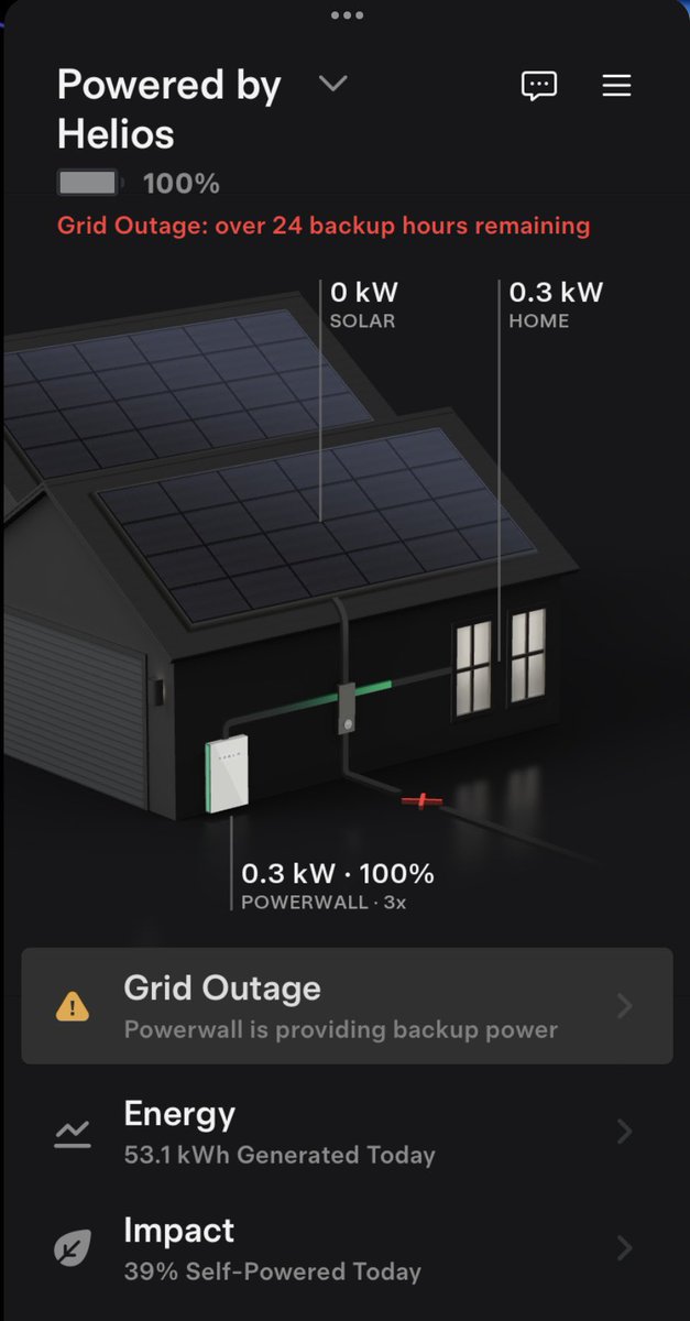 TeslaFamOnBoard's tweet image. Peace of mind secured with #TeslaSolar and #Powerwalls! Now, my wife can work from home without any worries, even during power outages. Thanks @Tesla and @TeslaEnergy for keeping us powered no matter what!