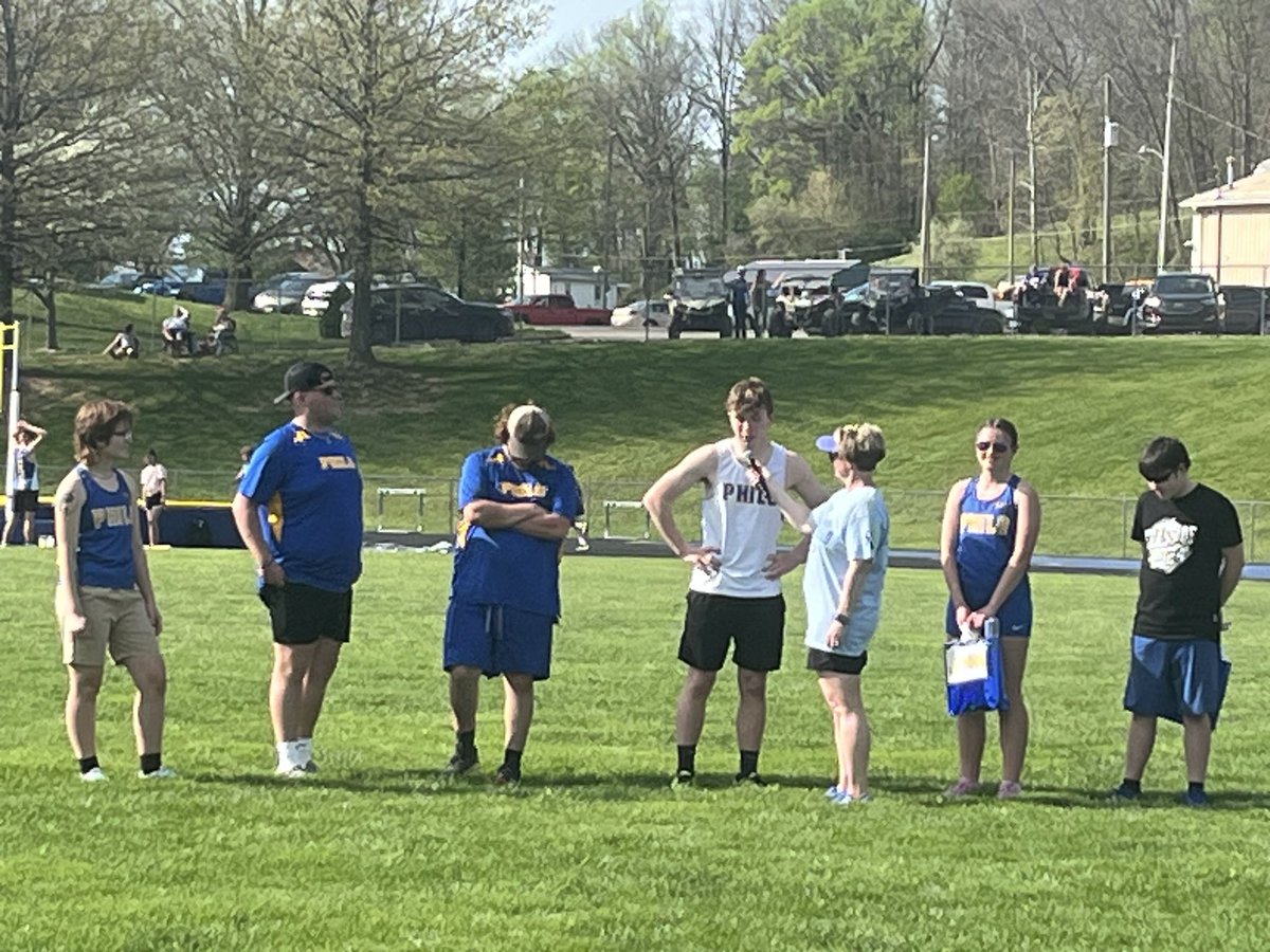 Philo Track Seniors. Thank you