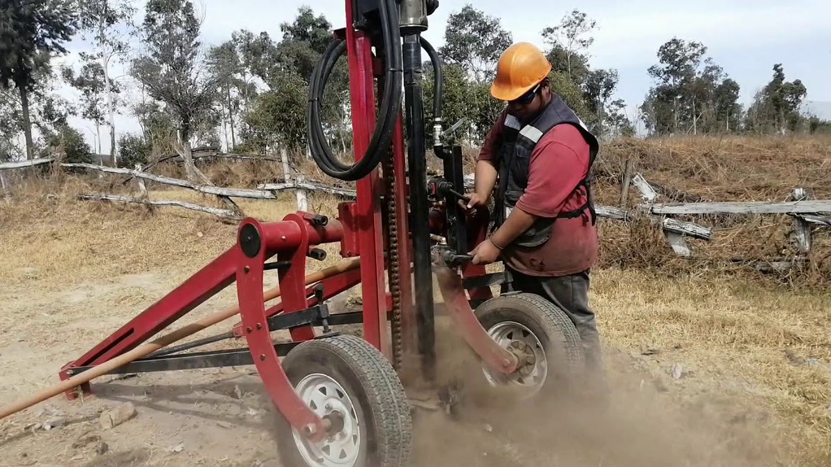 mgmining's tweet image. Wagon Drill neumático para la instalación de anclajes y micropilotes fabricados en Colombia Spartan Drilling Rigs Anchortec Pneumatic 40+. #mgmining #spartandrillingrigs #anchortec #anclajes