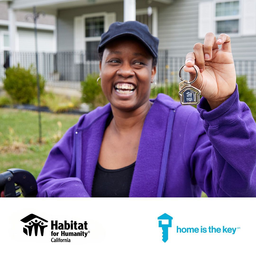 Every April, Habitat's #HomeIsTheKey campaign brings people together to unlock futures and change lives so that even more families have access to equitable homeownership across the U.S. We can’t do it without you! Visit buff.ly/2Kq3Q66 to learn more.