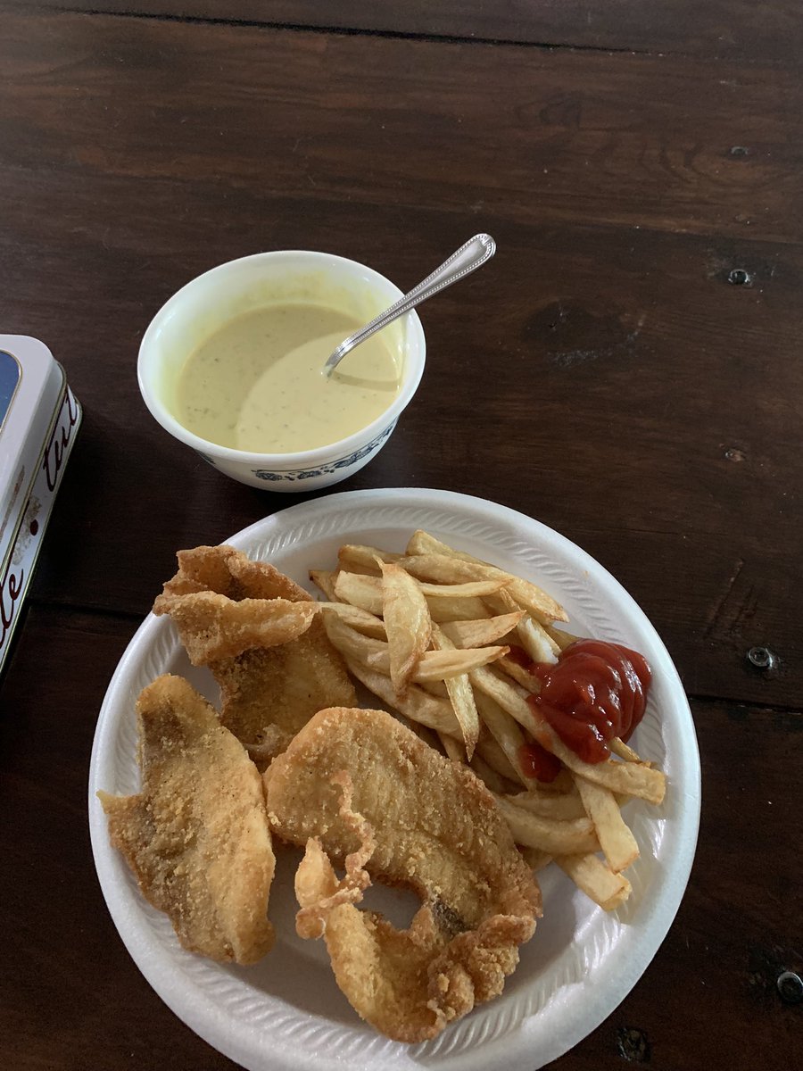 Fresh fried Crappie and home fries is what’s for supper here, what are y’all having?