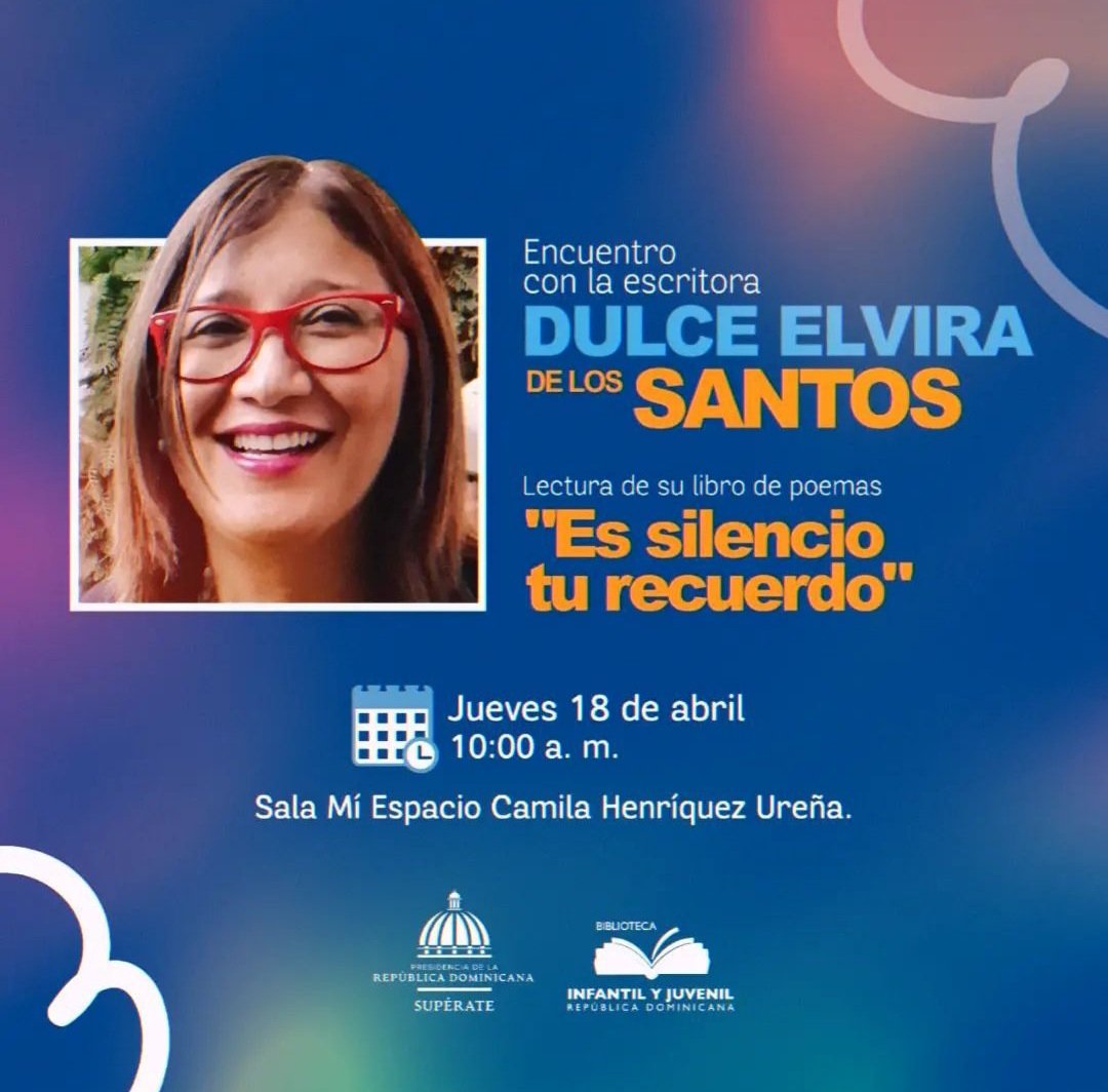 dulcelvira's tweet photo. ¡Allá nos veeemos! 📖🇩🇴 https://t.co/hjnfup8cP9