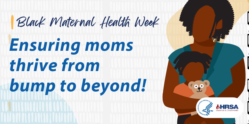 It's Black Maternal Health Week! Check out all the excellent resources provided by @HRSAgov here: ms.spr.ly/6018cAbZr #BMHW24 #HRSAhelpsMoms