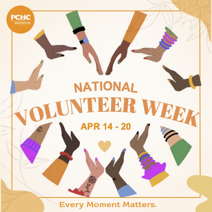 National Canada Volunteer Week 2024 honours the indispensable contributions of its 24 million volunteers. From April 14 to 20, under the theme of #EveryMomentMatters PCHC-MoM recognizes the profound impact of volunteering, especially in extraordinary times. @VolunteerCanada