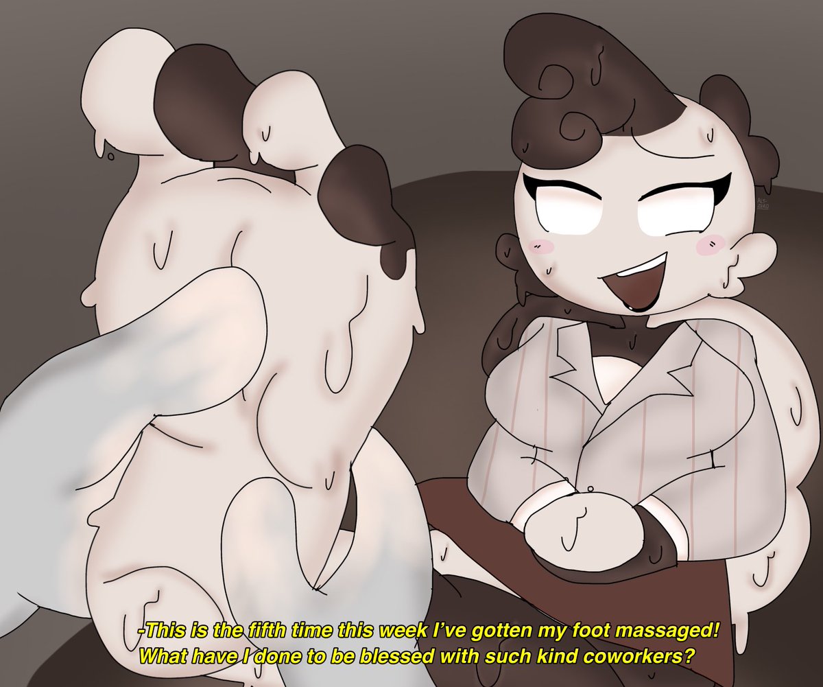 Most people who came from my Deviantart will already know who this is, but here’s another one of my revamped ocs: Cookie!

She’s a sweet ice cream girl who’s constantly melting. Lots of people always wanna be around her. I sure do wonder why