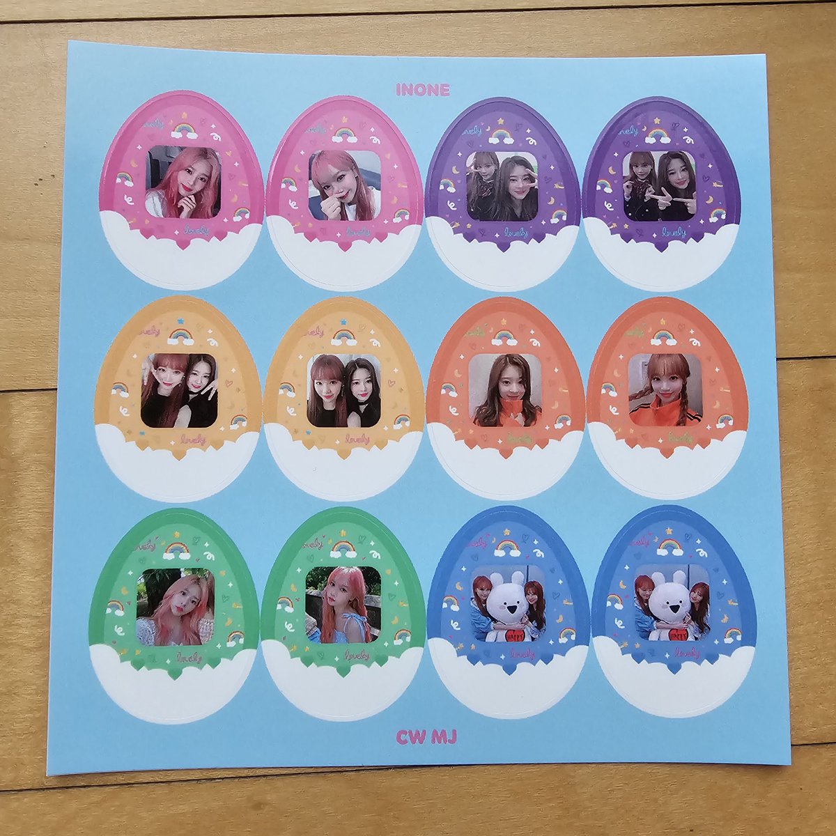 fmeibtprmd's tweet photo. 아이즈원 르세라핌 배우 채원 김채원 민주 김민주 김김즈 다마고치 스티커 장당 1000원에 양도 판매 합니다! 재질 유광 무광 (첫번째 사진이 유광, 두번째 사진이 무광) 둘 중 원하시는 걸로 선택 가능
비공굿 굿즈 포카 포토카드 https://t.co/lhr2RBwegp