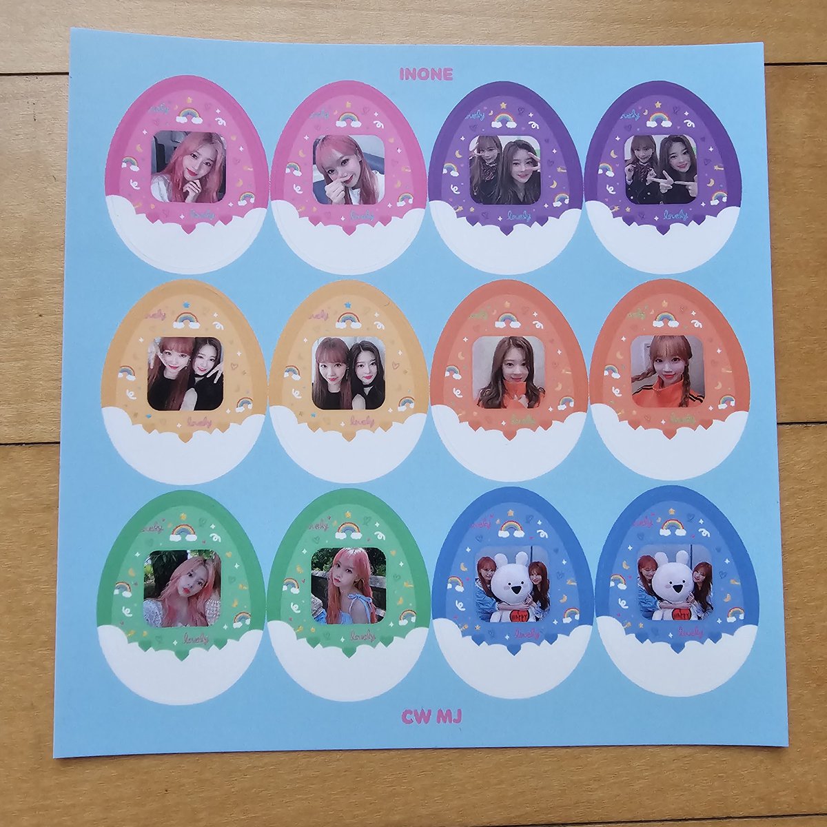 fmeibtprmd's tweet photo. 아이즈원 르세라핌 배우 채원 김채원 민주 김민주 김김즈 다마고치 스티커 장당 1000원에 양도 판매 합니다! 재질 유광 무광 (첫번째 사진이 유광, 두번째 사진이 무광) 둘 중 원하시는 걸로 선택 가능
비공굿 굿즈 포카 포토카드 https://t.co/lhr2RBwegp