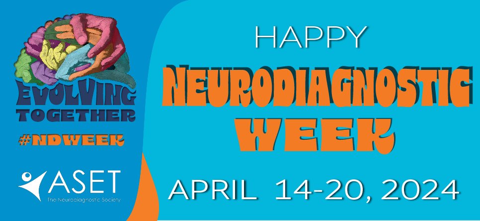 ASETsociety's tweet photo. For NDWEEK let's unite as advocates for our beloved profession. Join the celebration and promote the impactful work we do in neurodiagnostics!
ASET has provided a toolkit with graphics to help you celebrate within your networks. #NDWeek #NDWeek2024
https://t.co/Sf5XXgkDQq https://t.co/19qpHD2fqb