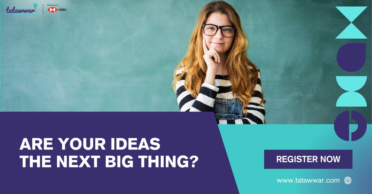 Are your ideas the next big thing?

Join Tatawwar and take your creative solutions to the next level. 🚀

Register now: tatawwar.com

#InnovateForImpact #InnovationLeaders #innovation #InnovateTogether #NFTCommunity #YouthLead #NFTs