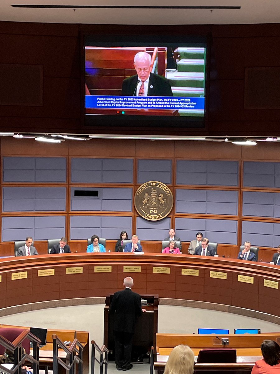 Chair of the Trustees of <a href="/fairfaxlibrary/">Fairfax Library</a> speaking about the growth of the libraries. What other public services would you invest in when we #defundnovapd?