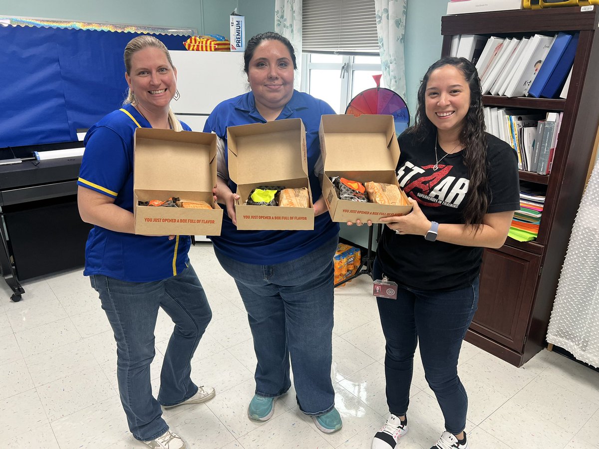 Thank you so much @salinas_law for sponsoring our staff for STAAR! The food was great! @LomaParkES