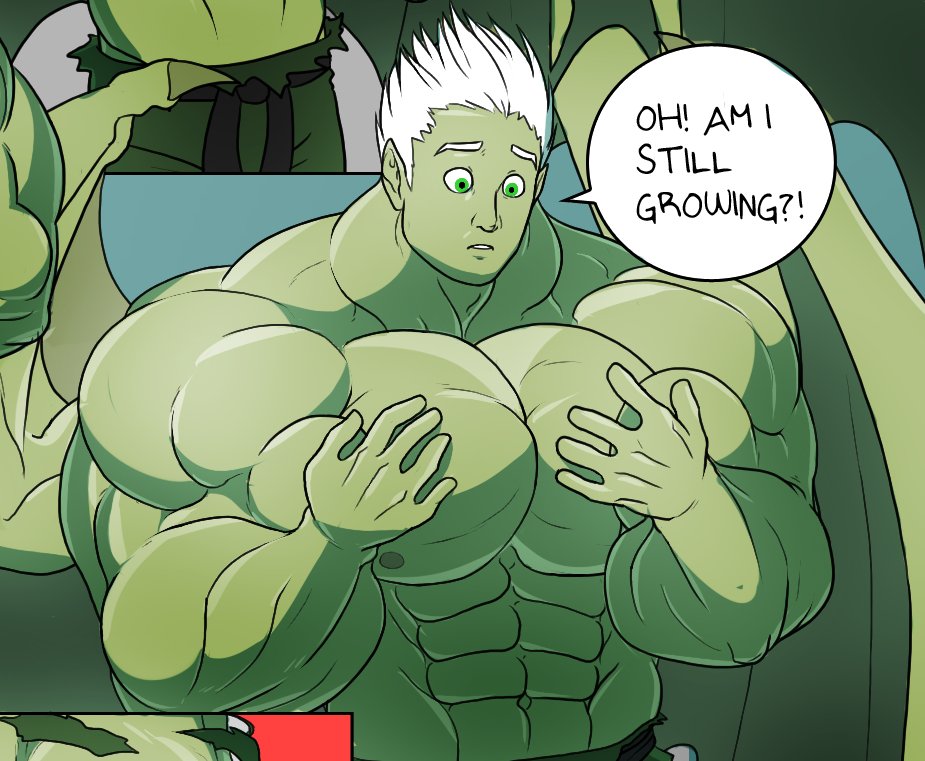 Busiris's tweet photo. My partner Neek has always been a top tier muscle growth artists for as long as we've known each other and I show off a sample here from years ago to help convince folks to contribute to this growth drive. 💪💪💪 https://t.co/8HfgmkM7uz