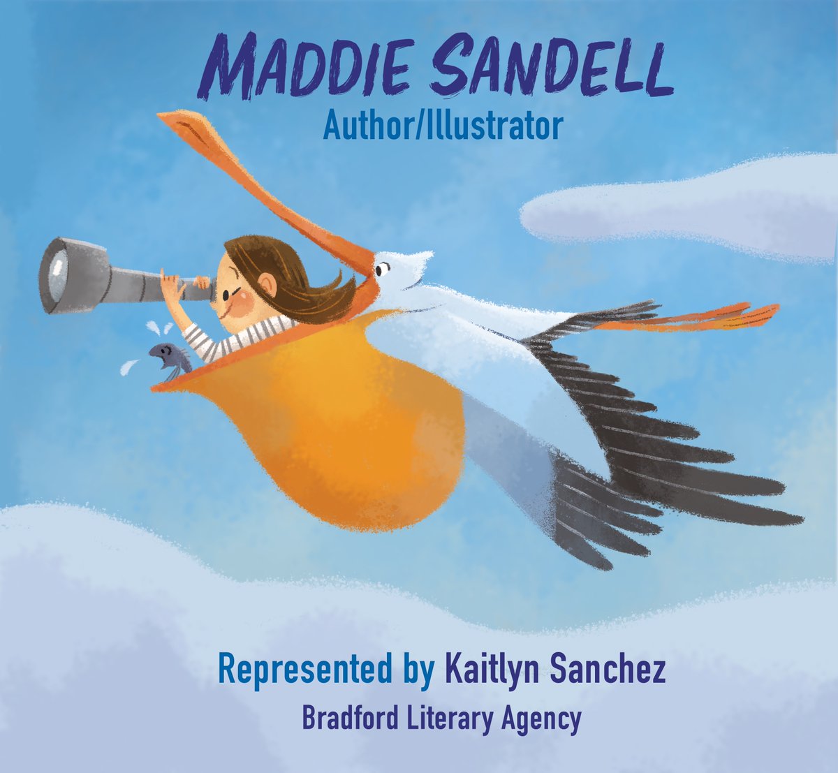 Maddie Sandell (@maddiesketch) on Twitter photo I'm thrilled to announce I have joined forces with super-agent <a href="/KaitlynLeann17/">Kaitlyn Leann Sanchez</a> at <a href="/Bradford_Agents/">Bradford Literary Agency</a>
Shout out to <a href="/MindyAlyseWeiss/">Mindy Alyse Weiss</a> and the other #PBParty judges for propelling me to the next stage of my children's book publishing journey. I'm thrilled to announce I have joined forces with super-agent <a href="/KaitlynLeann17/">Kaitlyn Leann Sanchez</a> at <a href="/Bradford_Agents/">Bradford Literary Agency</a>
Shout out to <a href="/MindyAlyseWeiss/">Mindy Alyse Weiss</a> and the other #PBParty judges for propelling me to the next stage of my children's book publishing journey.