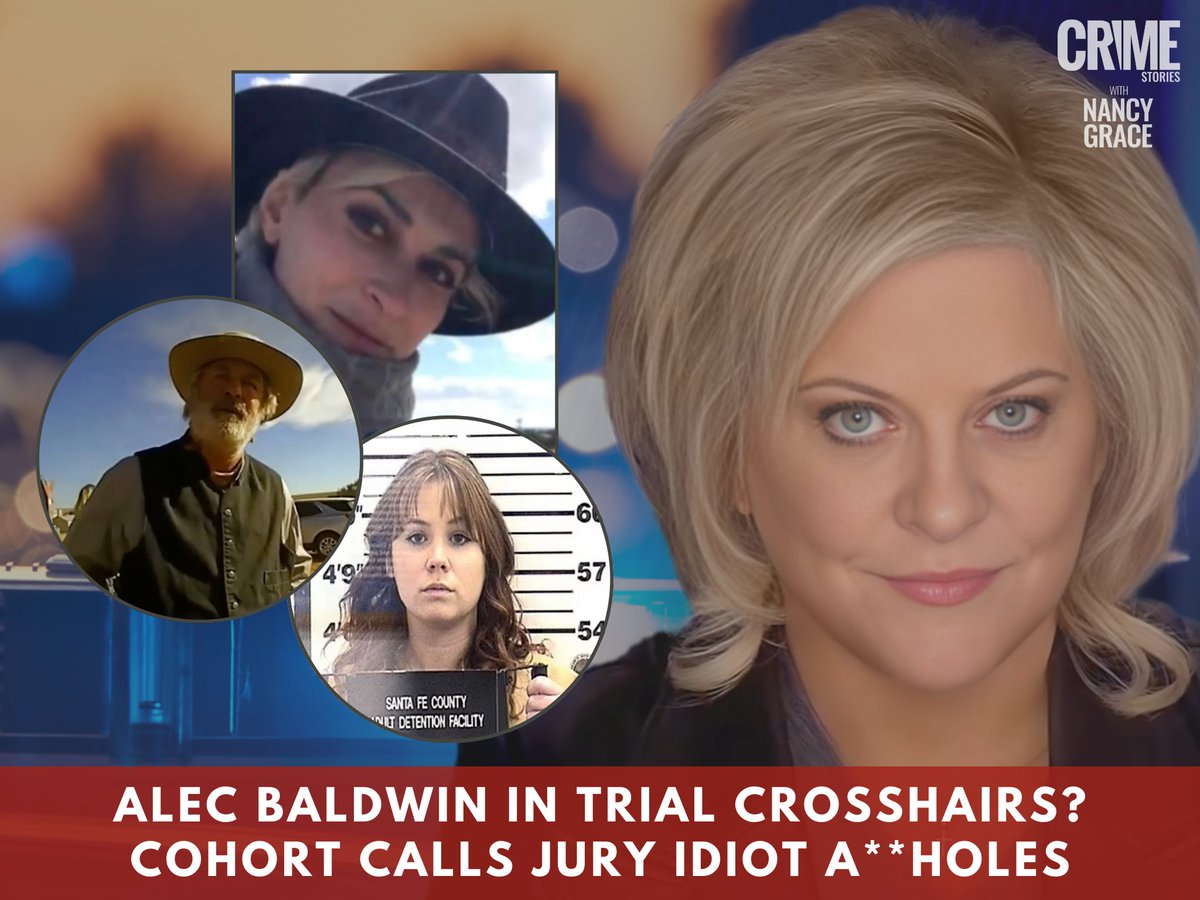 NEW #CrimeStories: #AlecBaldwin in Trial Crosshairs?
Cohort Calls Jury Idiot A**Holes. Join us NOW on @MeritStMedia. Watch Weeknights at 6 p.m. and 9 p.m. ET: meritplus.com/home