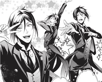 Listen im so psyched for the black butler school arc but you know what I really wanna see? One im really hoping will get animated? Sebastian’s boy band arc JSJSJSJSJSJSS