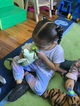 Today we opened an animal hospital for our stuffed animals and went through the steps of how we would care for them.
#playfuldiscoveriesii #playfuldiscoveries #gfdc #groupfamilydaycare #earlylearning #animals #animalcare #stuffedanimals #animalhospital