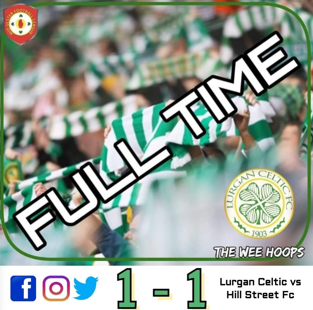 🍀|⏰️Full-Time⏰️

Lurgan Celtic 1-1 Hill Street

A large crowd witnessed an end to end game where the Bhoys fully deserved their draw against a very strong opponent! A fiesty game ended in bad fashion due to an away fan! LC's last game of season v Hill S (A), next! 💚

🍀🍀🍀