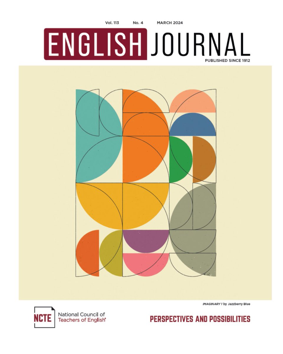 Check out the latest edition of English Journal—Perspectives &amp; Possibilities. publicationsncte.org/content/journa…