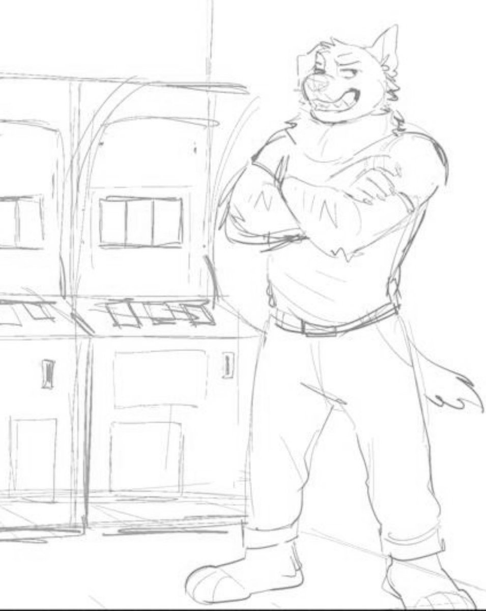 ‘ ‘ Alright shrimp, games over beat it. ’ ’ 

🎰. Security at the Golden Flame Casino. 

🎰. Bisexual muse, female lean. What? He likes something he can breed. 

🎰. Kinky, likes a lot. No taboo kinks! That shit is gross.

🎰. Temporary Pin! 

+