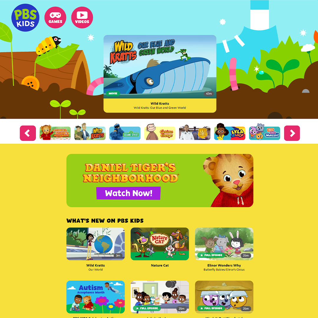 Have you seen the brand-new @PBSKIDS video streaming experience? This new design makes it even easier to watch your favorite Wild Kratts episodes as well as find awesome curated PBS KIDS video content! Check it out on the PBS KIDS website!