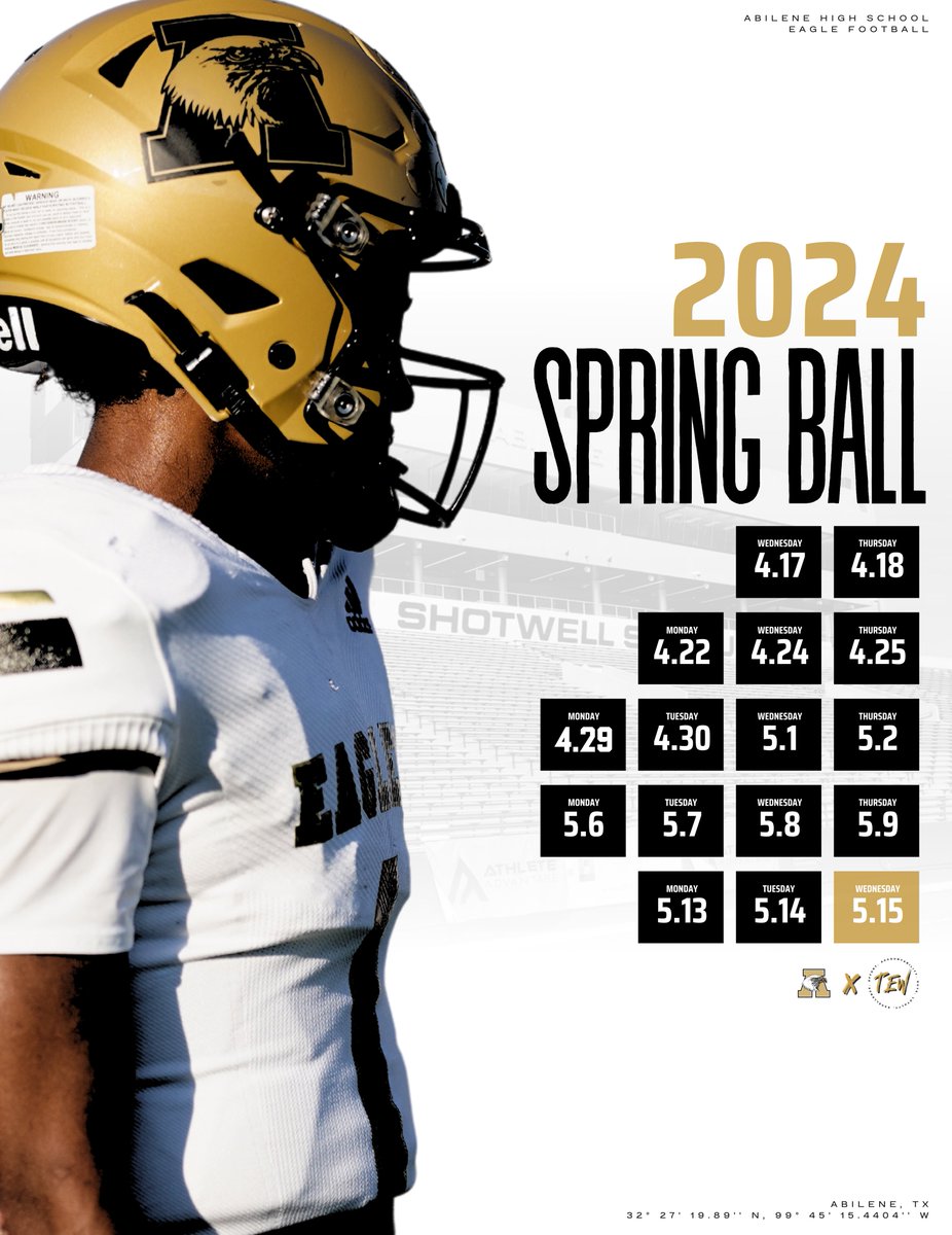 Abilene Eagle Football tweet media
